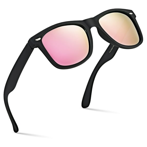 Polarized Sunglasses for Men Women Classic Vintage 80s Shades UV Protection Sun Glasses