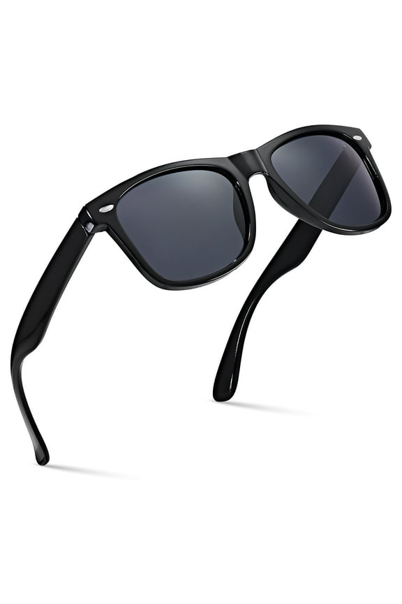 Polarized Sunglasses for Men Women Classic Vintage 80s Shades UV Protection Sun Glasses