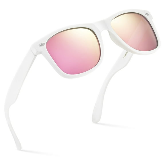 Polarized Sunglasses for Men Women Classic Vintage 80s Shades UV Protection Sun Glasses