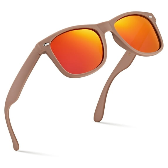 Polarized Sunglasses for Men Women Classic Vintage 80s Shades UV Protection Sun Glasses