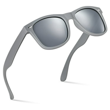 Polarized Sunglasses for Men Women Classic Vintage 80s Shades UV Protection Sun Glasses
