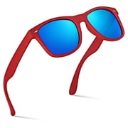 Polarized Sunglasses for Men Women Classic Vintage 80s Shades UV Protection Sun Glasses