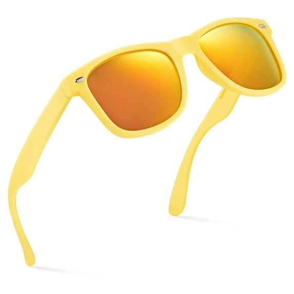 Polarized Sunglasses for Men Women Classic Vintage 80s Shades UV Protection Sun Glasses