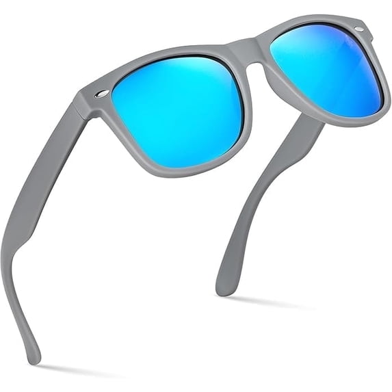 Polarized Sunglasses for Men Women Classic Vintage 80s Shades UV Protection Sun Glasses