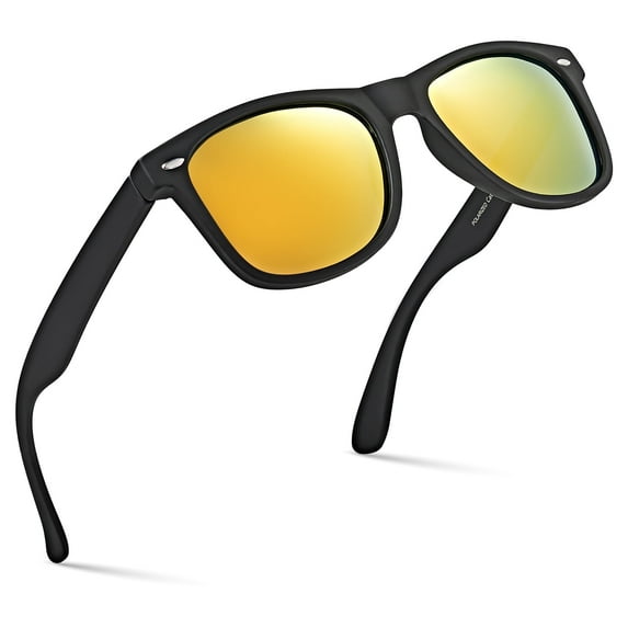 Polarized Sunglasses for Men Women Classic Vintage 80s Shades UV Protection Sun Glasses