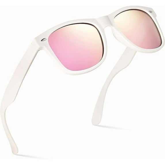 Polarized Sunglasses for Men Women Classic Vintage 80s Shades UV Protection Sun Glasses