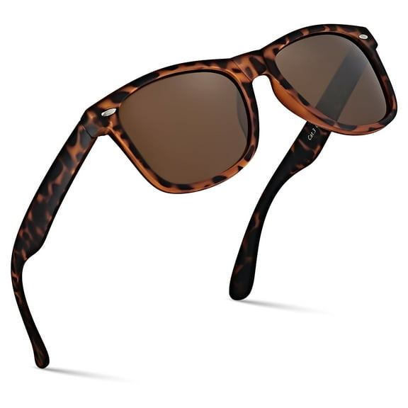 Polarized Sunglasses for Men Women Classic Vintage 80s Shades UV Protection Sun Glasses