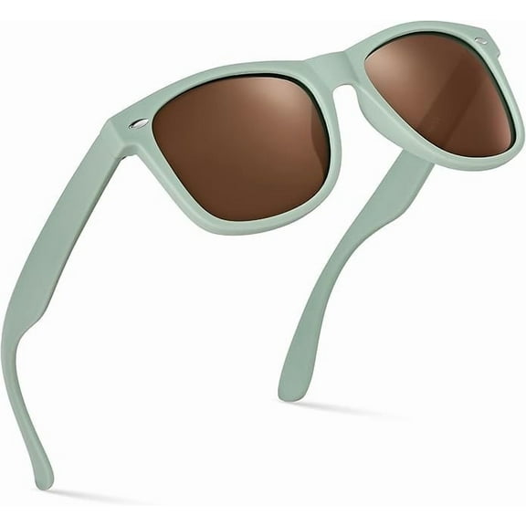 Polarized Sunglasses for Men Women Classic Vintage 80s Shades UV Protection Sun Glasses