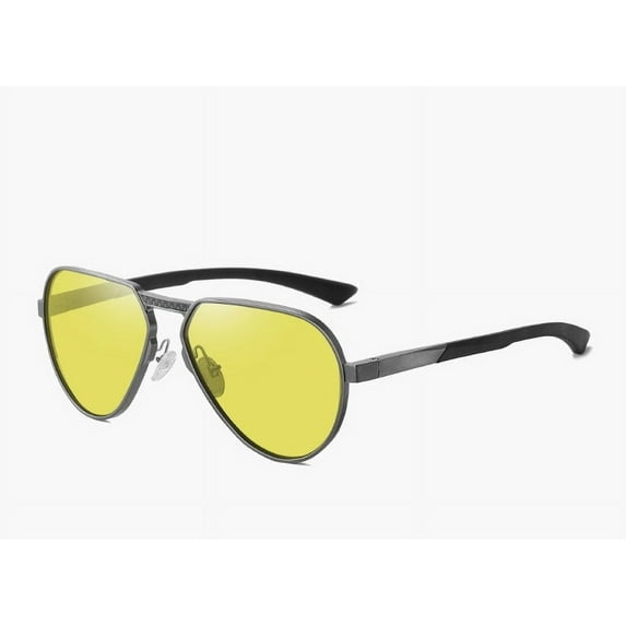 Polarized Sunglasses for Men and Women, Aluminum-Magnesium Alloy Frame, Large Metal Frame Design, TAC Lenses, Universal Style
