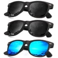 thumbnail image 1 of KALIYADI Polarized Sunglasses for Men and Women Matte Finish Sun glasses Color Mirror Lens UV Blocking (3 Pack), 1 of 5