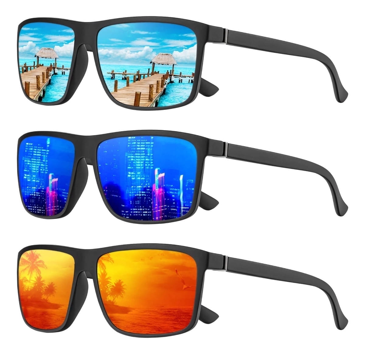 KALIYADI Polarized Sunglasses for Men and Women,Mens Classic  display picture 1