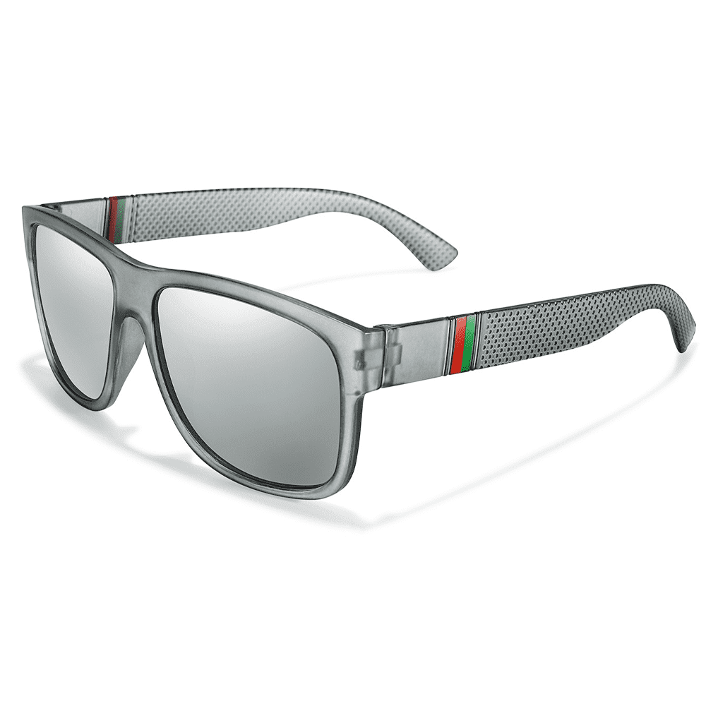 Oversized Polarized Sunglasses, Retro Square Mirrored Shades, Lightweight UV400 Mirrored Sunglasses Polarized Fit Over Glasses for Women Men  main image 4