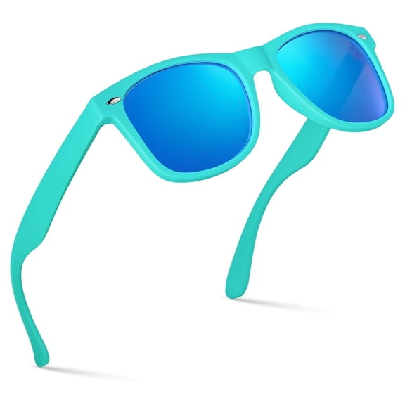 Polarized Sunglasses for Men Women Classic Vintage 80s Shades UV Protection Sun Glasses