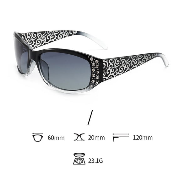 Polarized Sunglasses for Women Men, Retro Fashionable Driving Sun Glasses with TAC Lens, UV Protection Eyewear for Outdoor Sports, Travel, Fishing