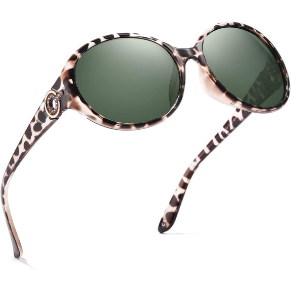 Polarized Sunglasses for Women Oversized Vintage Sunglasses Big Sun Glasses Ladies Shades UV400 Protection