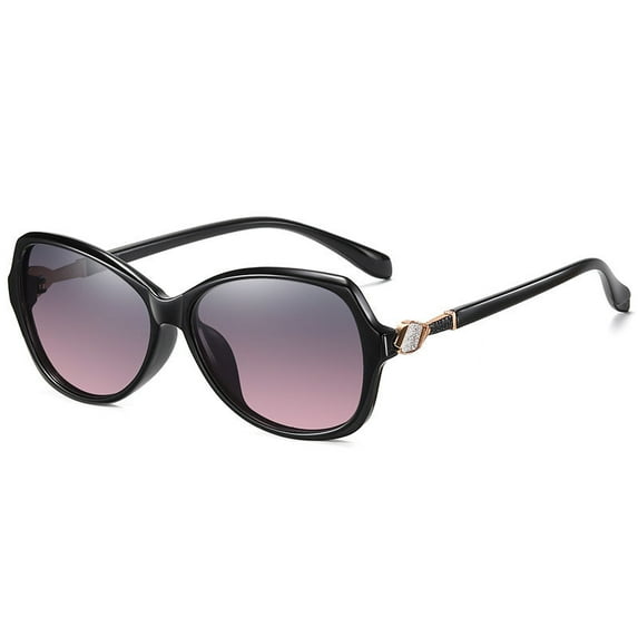 Polarized Sunglasses for Women, Small Frame, Color-Changing Lenses, Fashion Style, Strong PC Frame, with Logo, TAC Lenses
