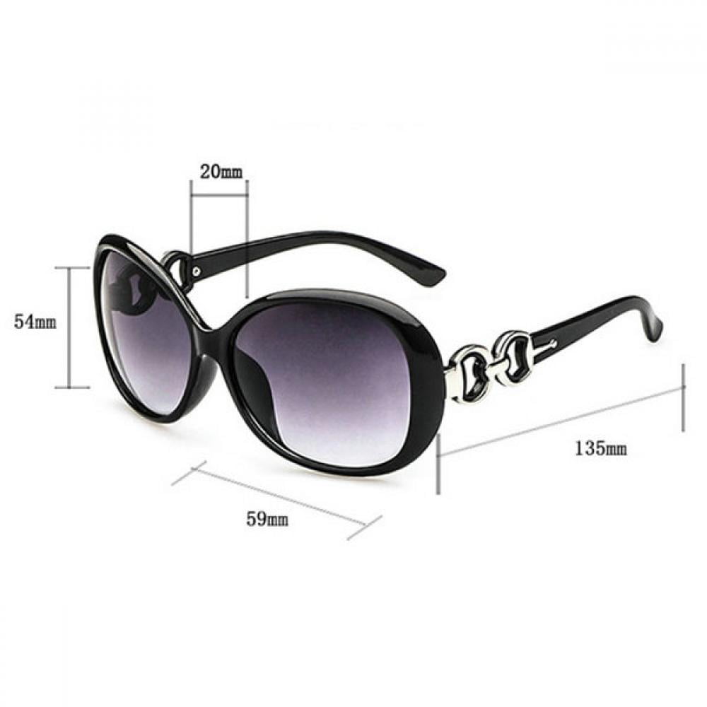 Sunglasses Womens Ladies Polarised Retro Sun Glasses Big Frame