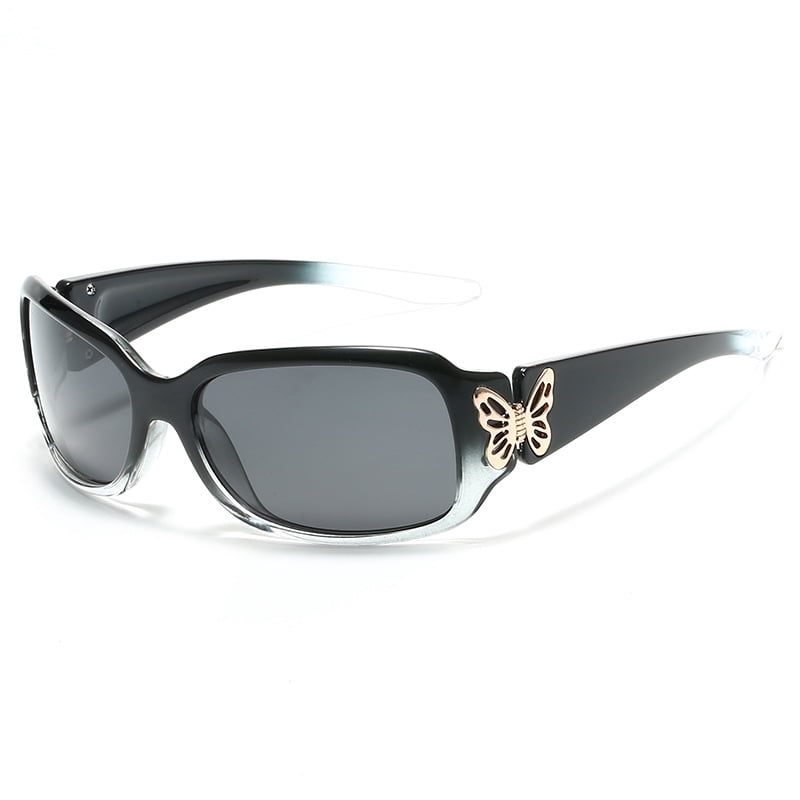 Polarized Wrap Around Butterfly Sunglasses UV400 Jackie-O Style Jackie O Sunglasses main image 2