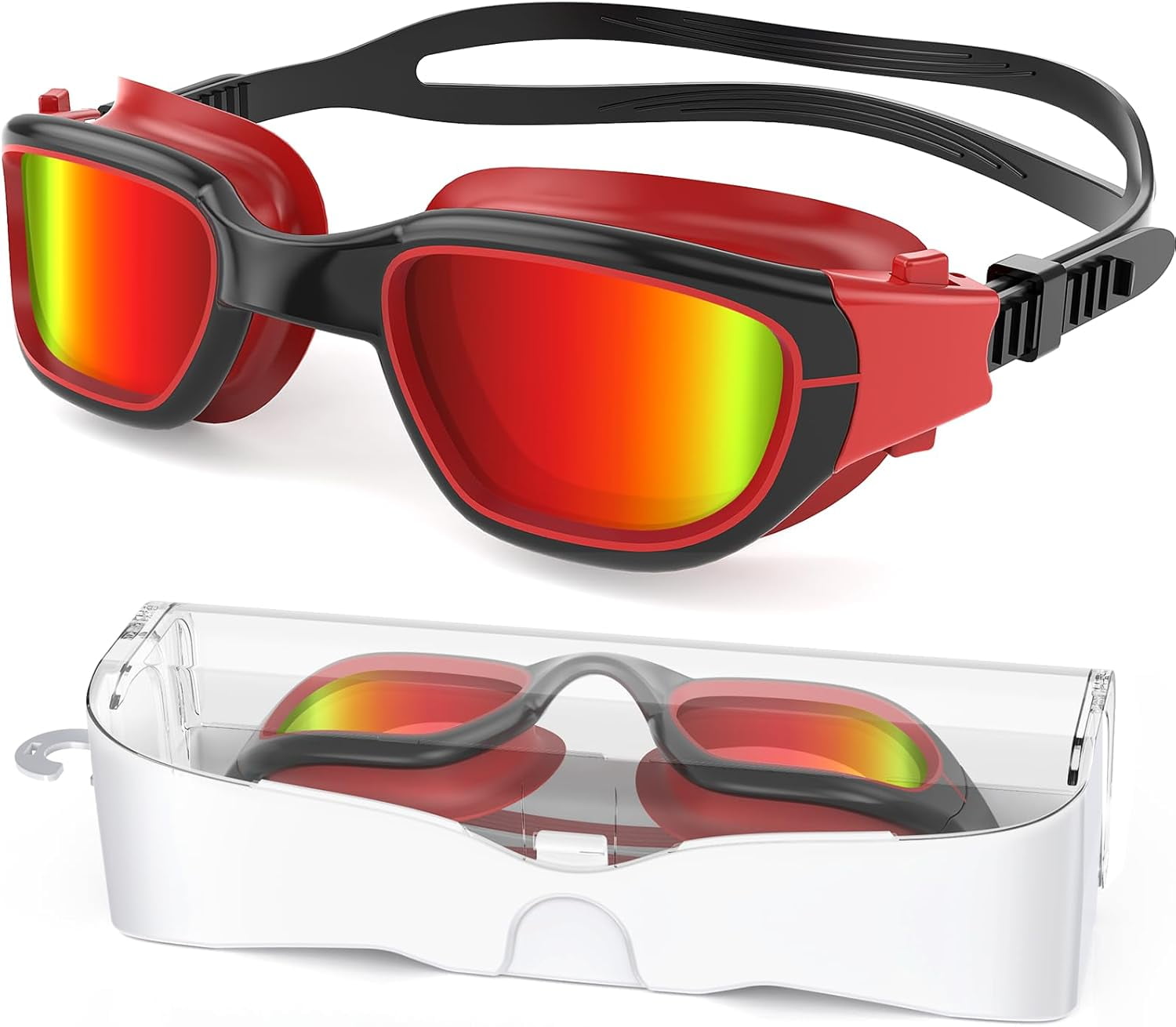 WIN.MAX Polarized Swimming Goggles Swim Pool Goggles Anti Fog Anti UV No Leak