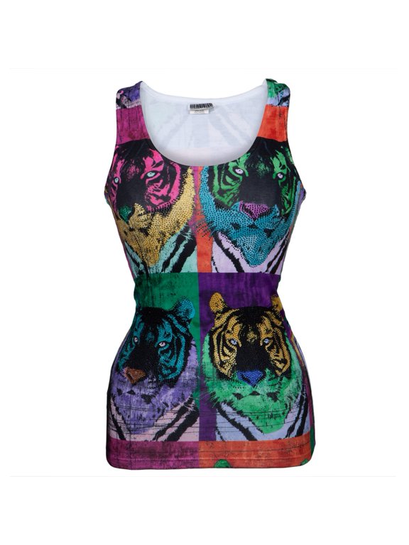 Polarized Tigers Juniors Tank Top - X-Large