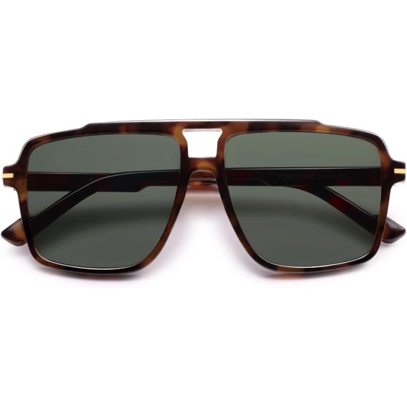 Polarized Trendy Aviator Sunglasses for Women Men 2025 Retro Shades VL9853