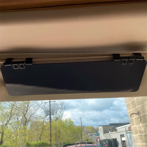 Polarized Truck Visor Extender, Automatic Anti-Glare UV400 Sun Visor Extender Protects from Glare & UV Rays, Universal 18" x 5" Fits Trucks, Tractor Trailers, RVs