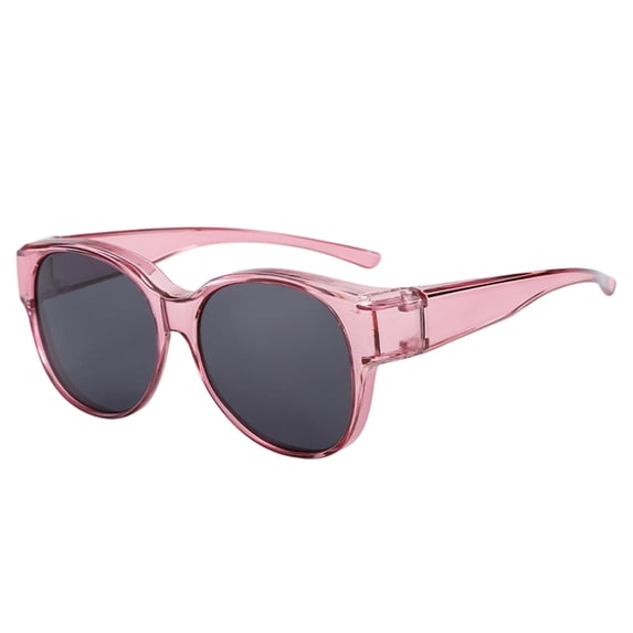 Polarized UV400 Sports Sunglasses Plastic Frame Fit Over for Women Men Hiking Running Climbing Car Beach Outdoor Activity