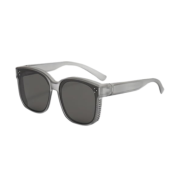 Polarized UV400 Sunglasses with Lightweight Stylish Frame for Driving Fishing and Outdoor Activities Unisex Design Grey D