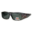 thumbnail image 1 of Polarized Womens Fashion Rectangular 57mm OTG Fit Over Sunglasses Pink, 1 of 4