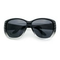 thumbnail image 1 of Polarized Womens Oversized Butterfly Rhinestone Studded Fit Over Sunglasses [Black Clear - Black], 1 of 7