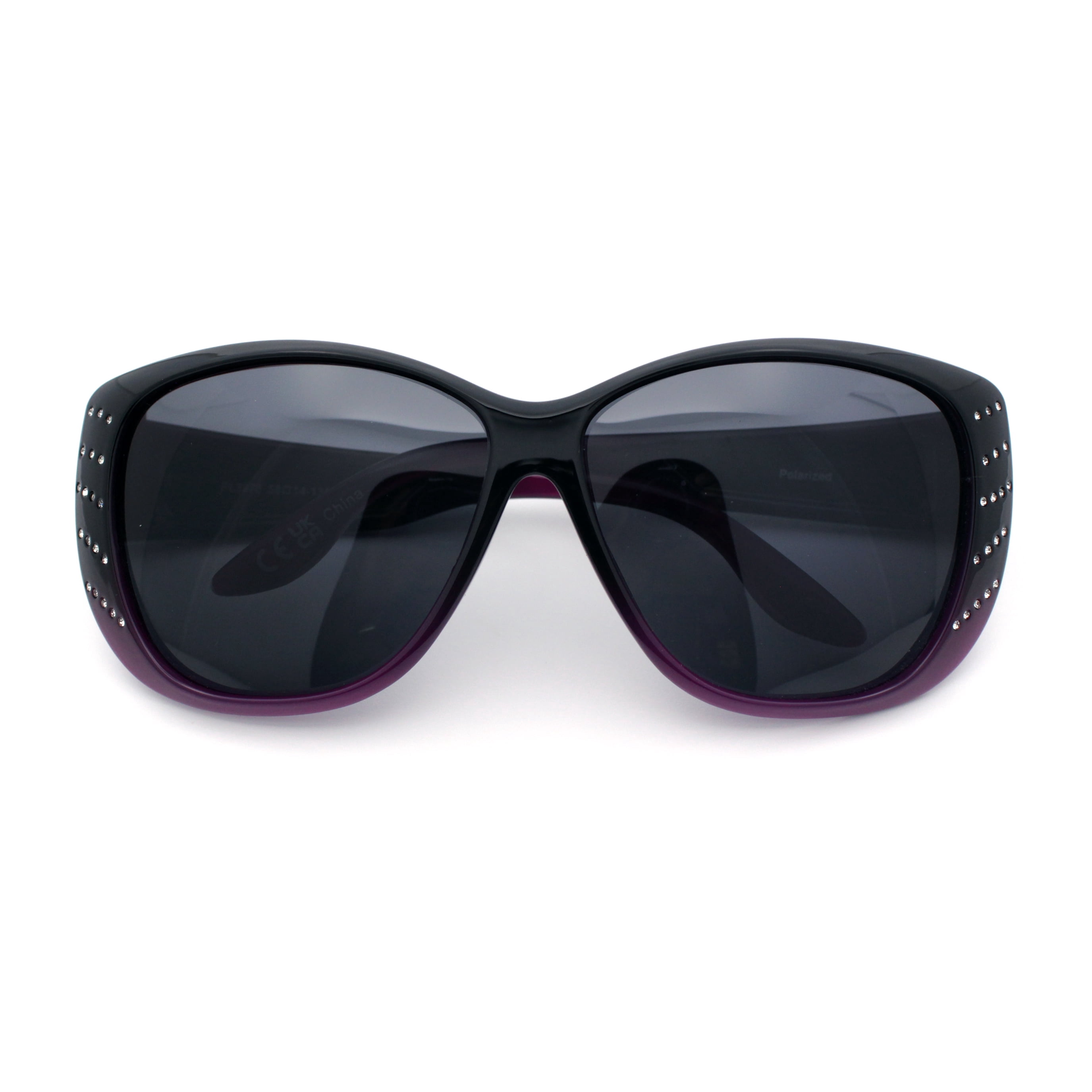 Butterfly Shaped Rhinestone Sunglasses, Oversized Metal Frame, UV Protection Apex - Luxury Oversized Rhinestone Butterfly Women main image 2