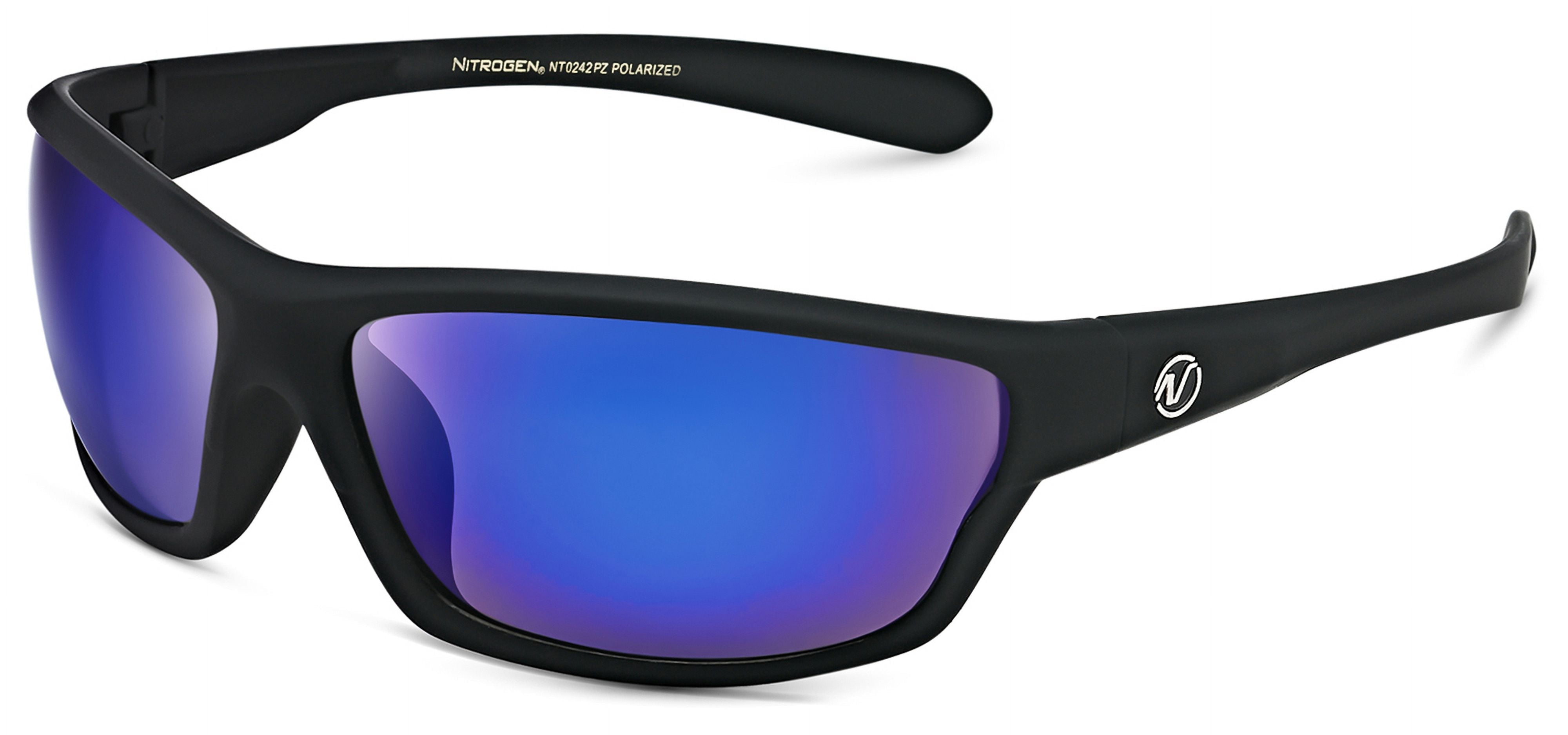 Polarized Wrap Around Sport Sunglasses for Men Women Driving Fishing