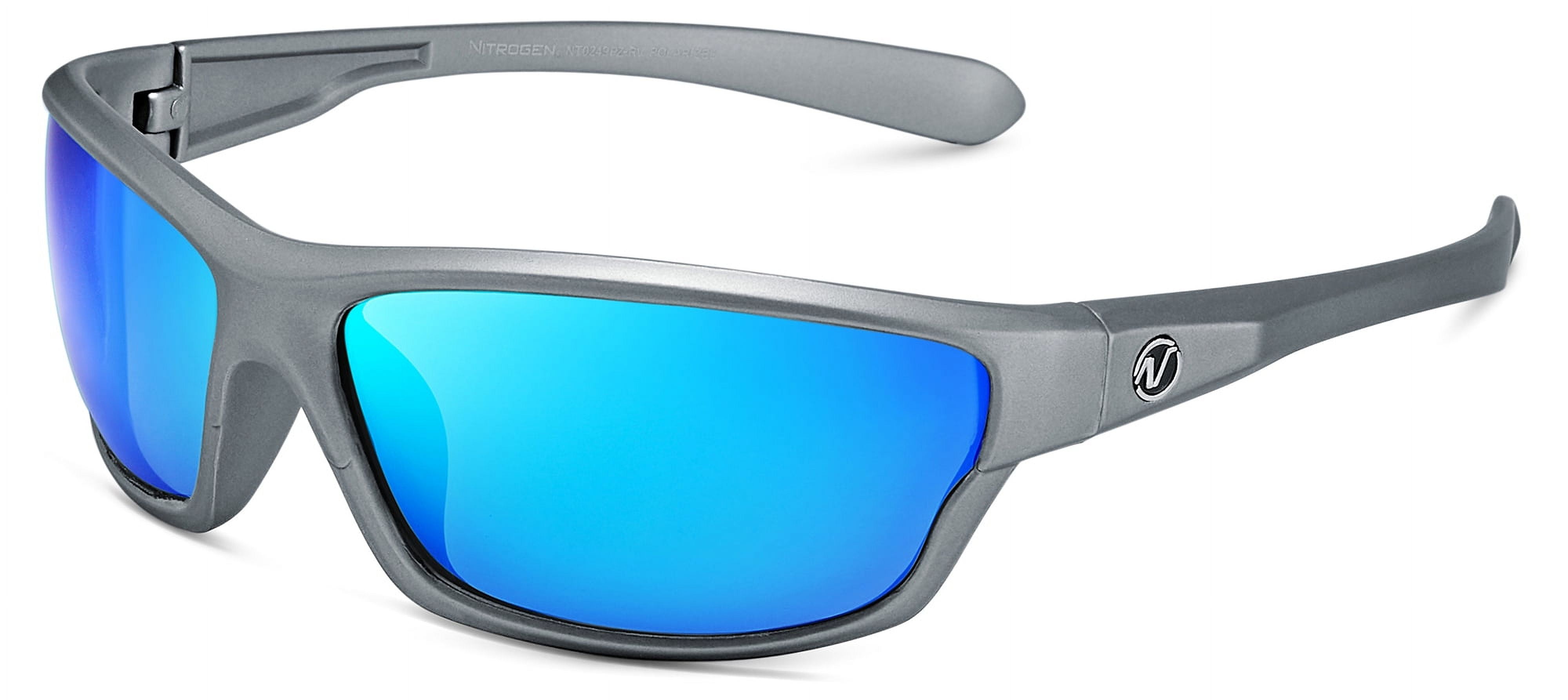 Suoso Polarized Sports Sunglasses For Men & Women - TR90 Frame, UV400 Protection, Wrap-Around For Running, Fishing, Cycling