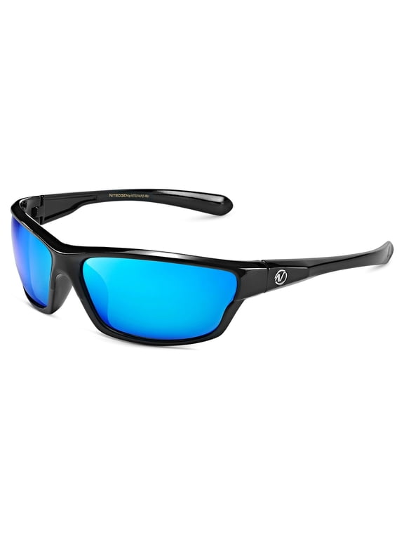 Polarized Wrap Around Sports Sunglasses for Men Women Driving Fishing Running Cycling Sun Glasses