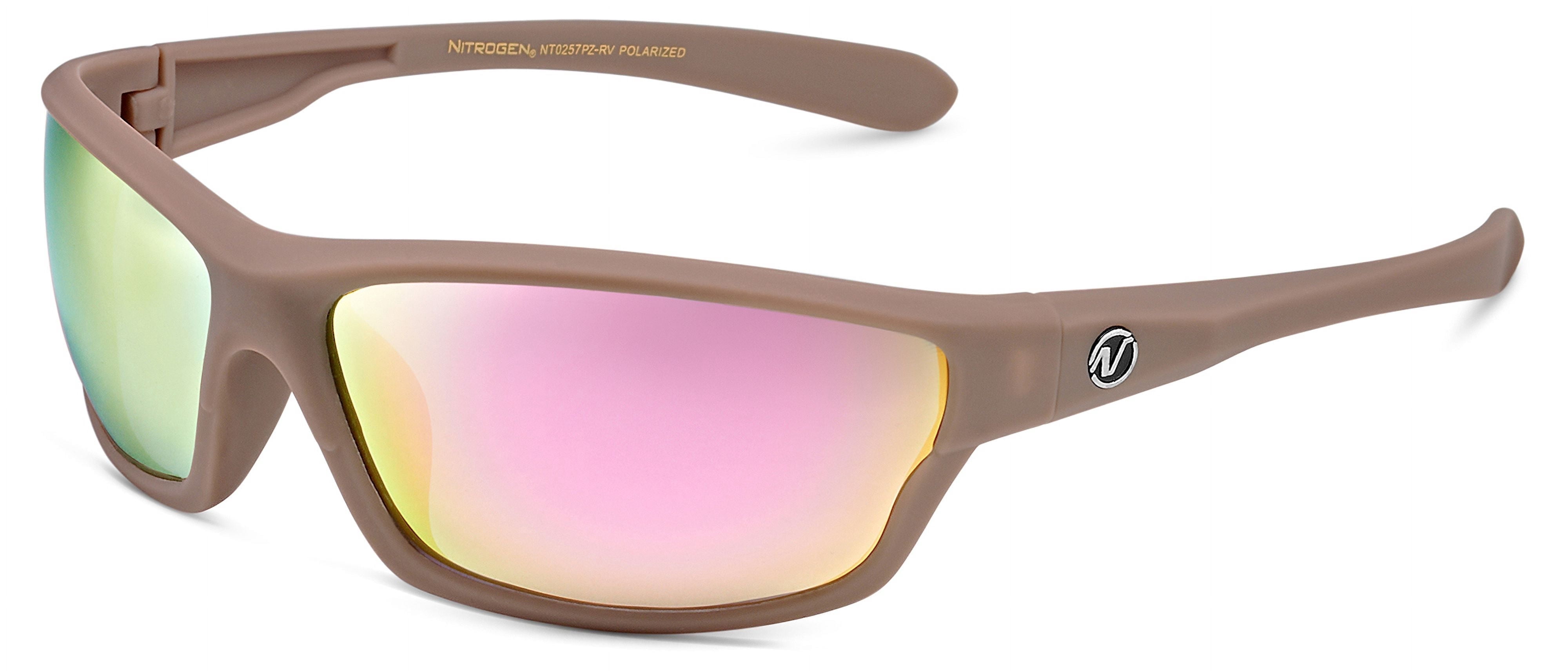 Jefoo Polarized Fishing Sunglasses - UV400 Protection, Wrap-Around Design, Water Repellent For Men & Women