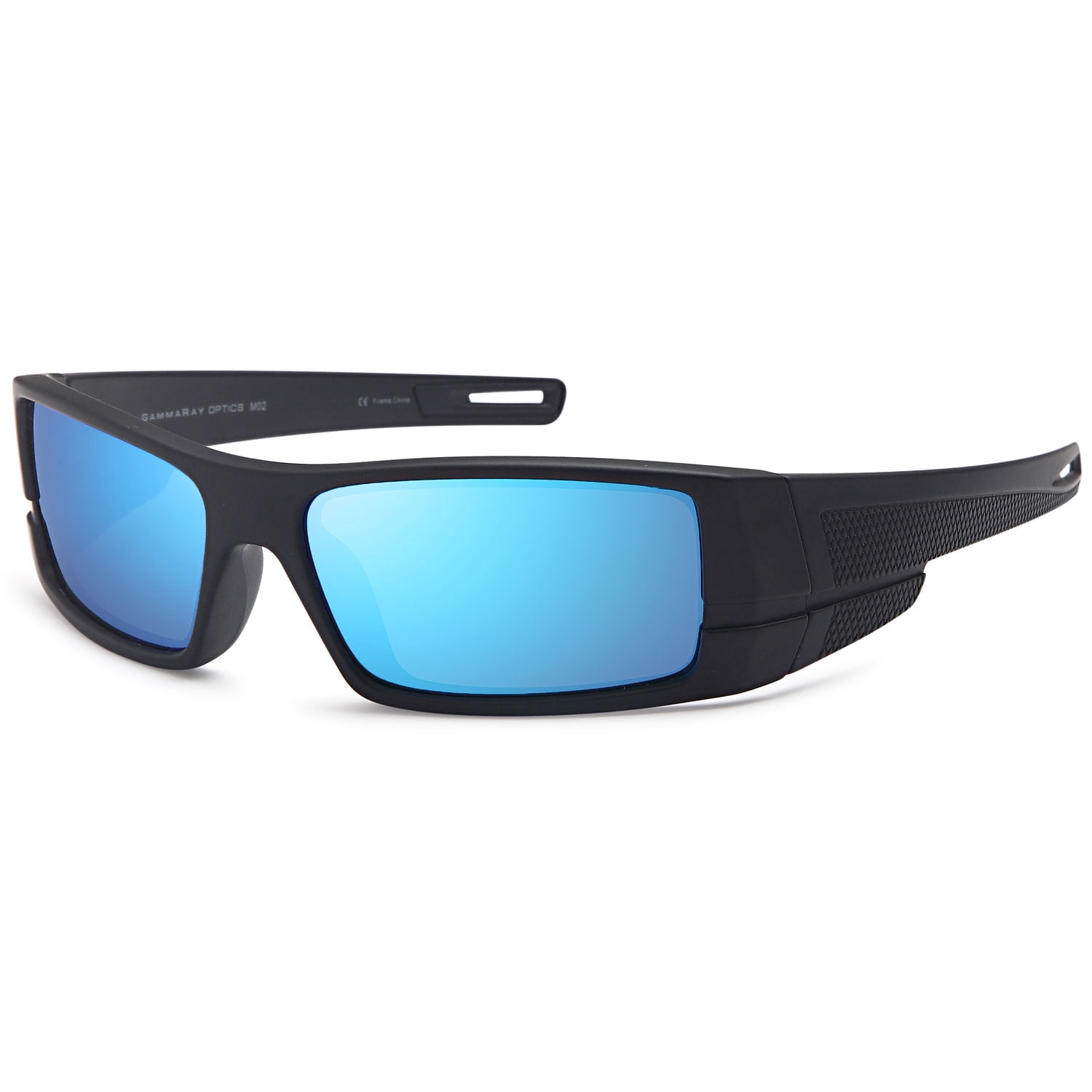 Polarized Wrap Sunglasses Nylon Frame Glass Lenses UV Protection Maui Jim Nuu Landing Wrap w/ Glass Lens – Eyedictive main image 4