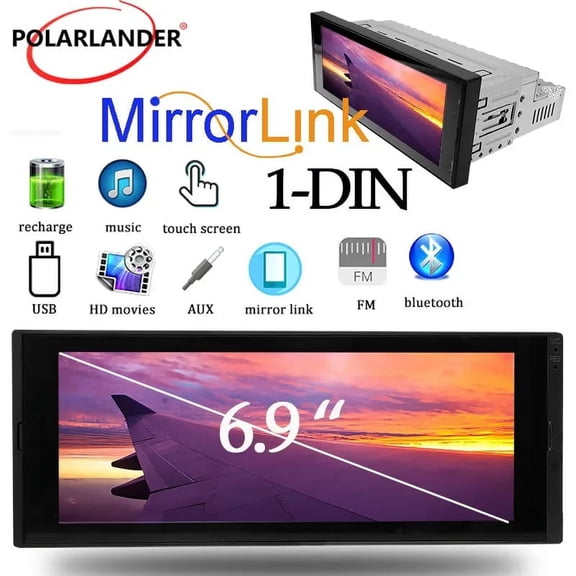 Polarlander Radio Car In-Dash Unit
