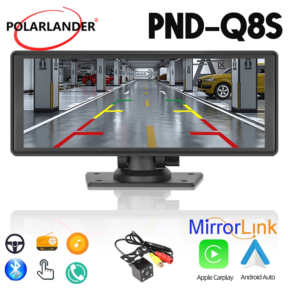 Polarlander Wireless Apple Carplay Car Stereo GPS Navigation, 9.3