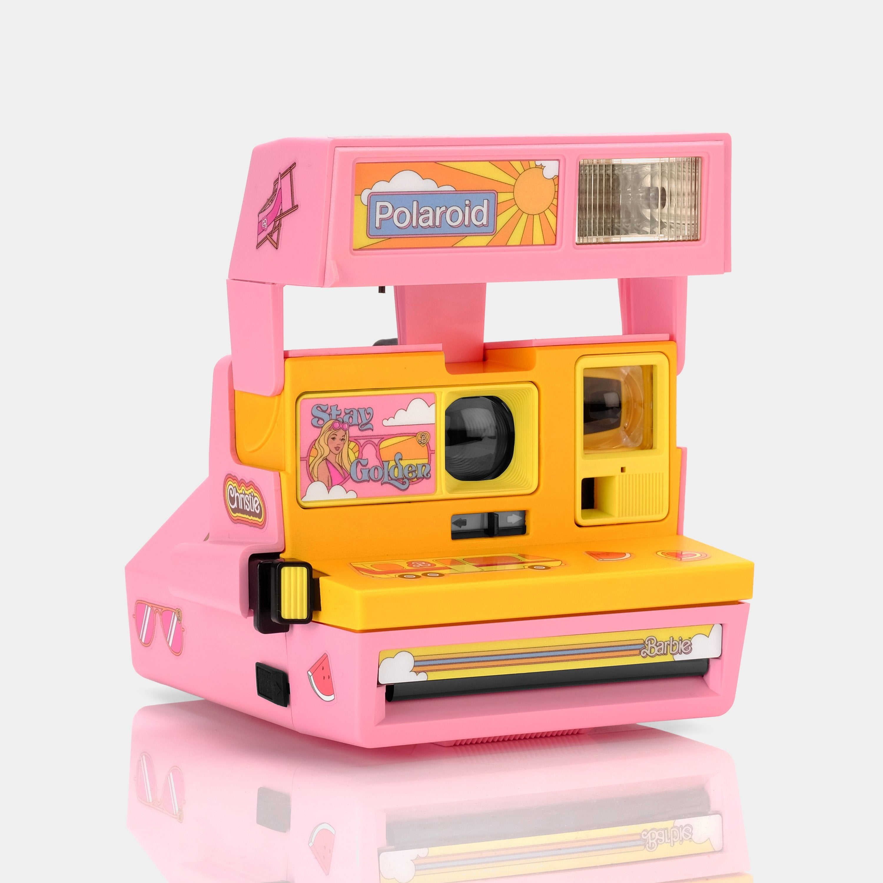 Polaroid 600 Camera - Malibu Barbie Edition