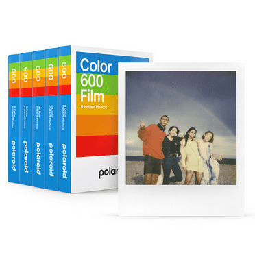 5 X Polaroid Originals Instant Colour Film - Polaroid 600 Cameras 9120066087737