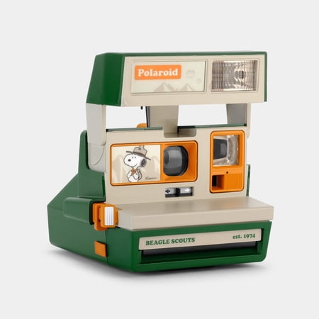 Polaroid 600 Instant Film Camera – Peanuts Beagle Scouts Edition | Vintage Style Instant Camera (Uses Polaroid 600 Film)