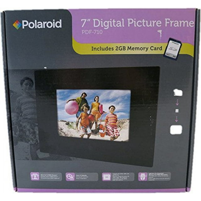 Polaroid 7" Digital Picture Frame PDF710