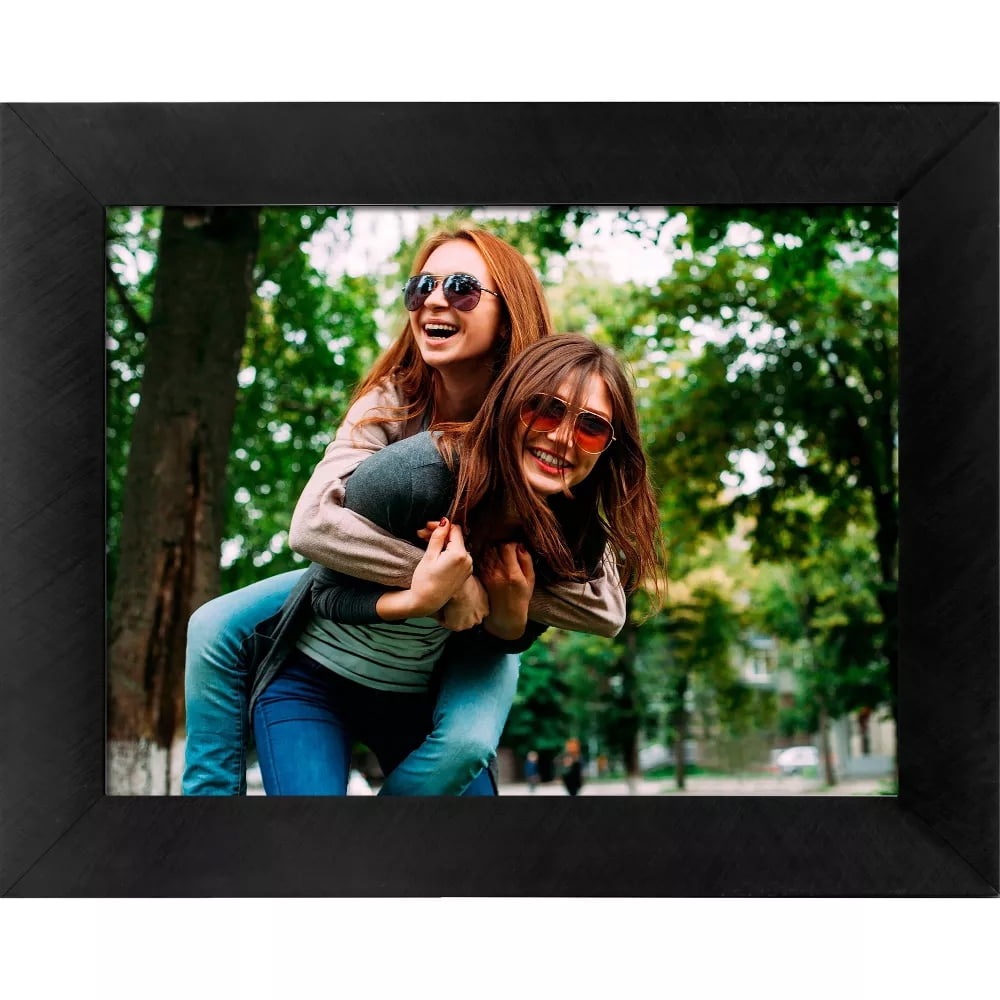 Polaroid 8" WiFi Digital Photo Frame Metal Black