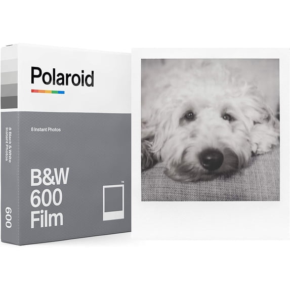 Polaroid Black & White Film for 600 8 Photos 6003