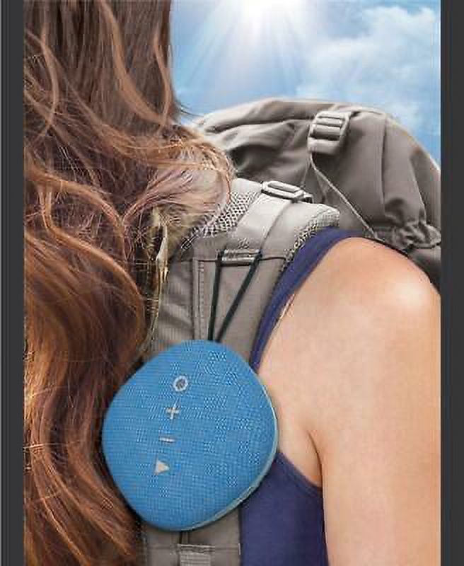 Polaroid Blue Rugged Aquasplash Wireless Bluetooth Speaker With Travel Strap - image 1 of 3