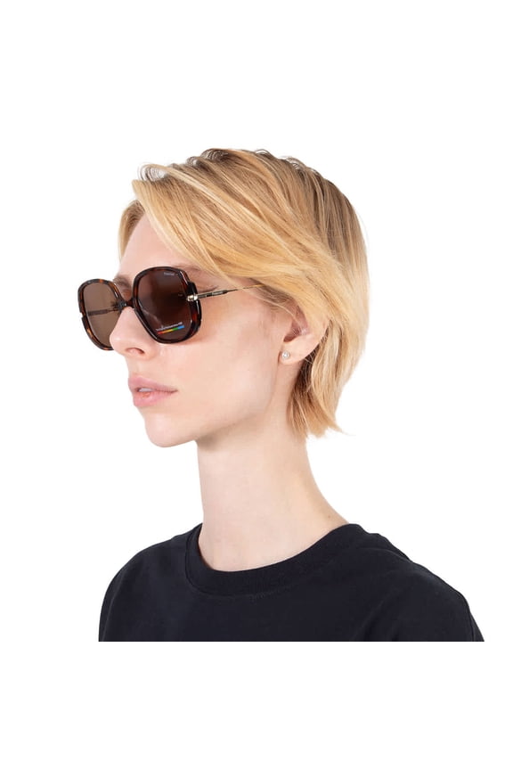 Bronze Butterfly Ladies Sunglasses PLD 6181/S 0086/SP 53
