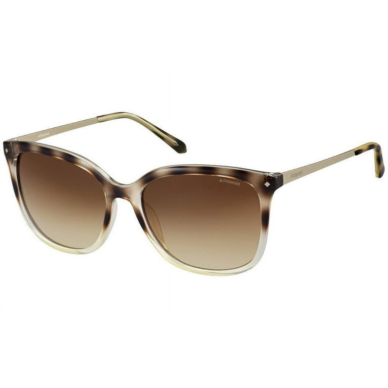Polaroid Brown Gradient Polarized Square Ladies Sunglasses  display picture 2