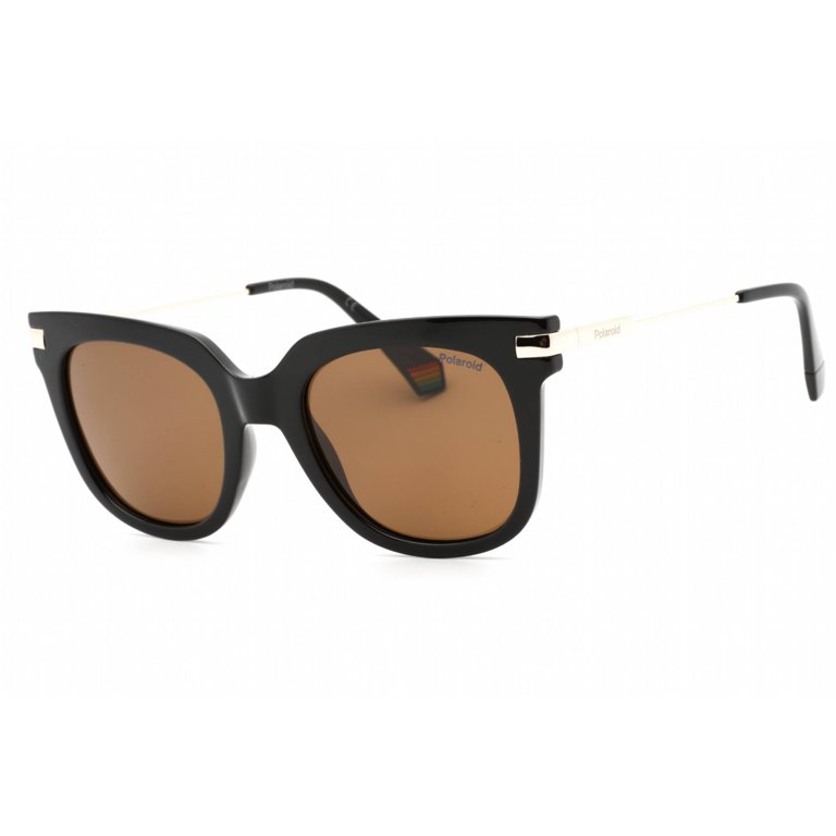Polaroid Black Plastic Women\'s Sunglasses Polaroid PLD 4176/S/X 807 WJ Sunglasses Black - eye-oo.com main image 3