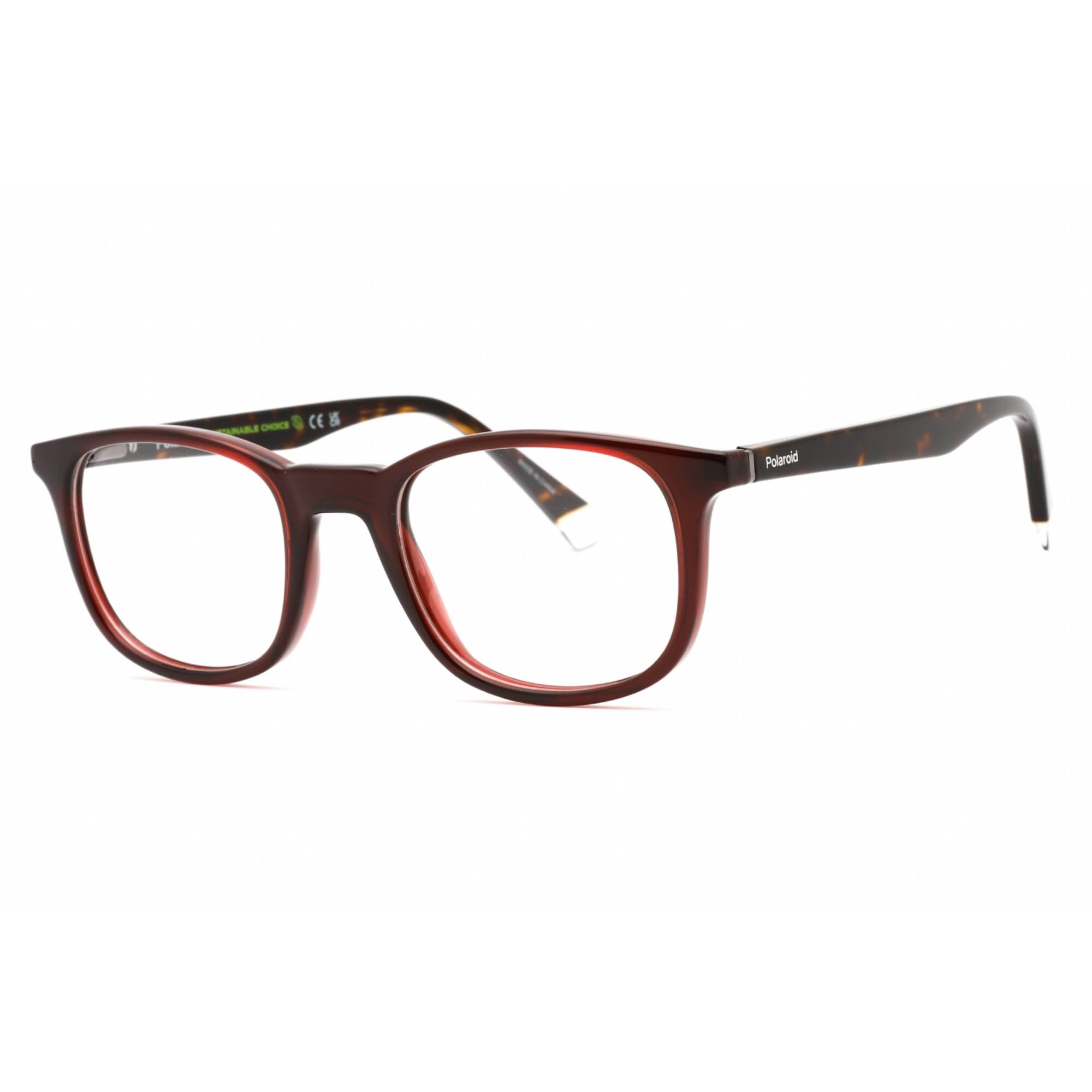 NWT Polaroid Core PLD D467-0IWB 00 54mm GREEN PINK Eyeglasses Polaroid Core Eyeglass Frames & Frames for Glasses - Walmart.com main image 3