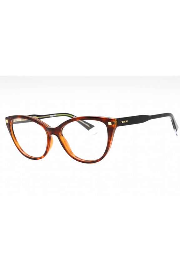 PLD D493 0086 00 Women's Havana Plastic Eyeglasses